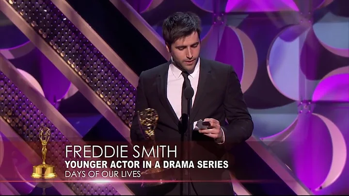 Freddie Smith Wins Outstanding Younger Actor (Daytime Emmys 2015)