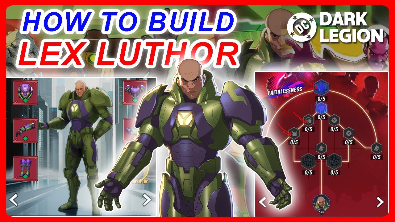 Lex Luthor Is Broken! Full Guide DC: Dark Legion
