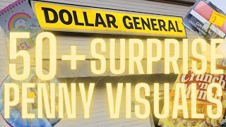 Over 50 Surprise Penny Item Visuals With UPC for Dollar General