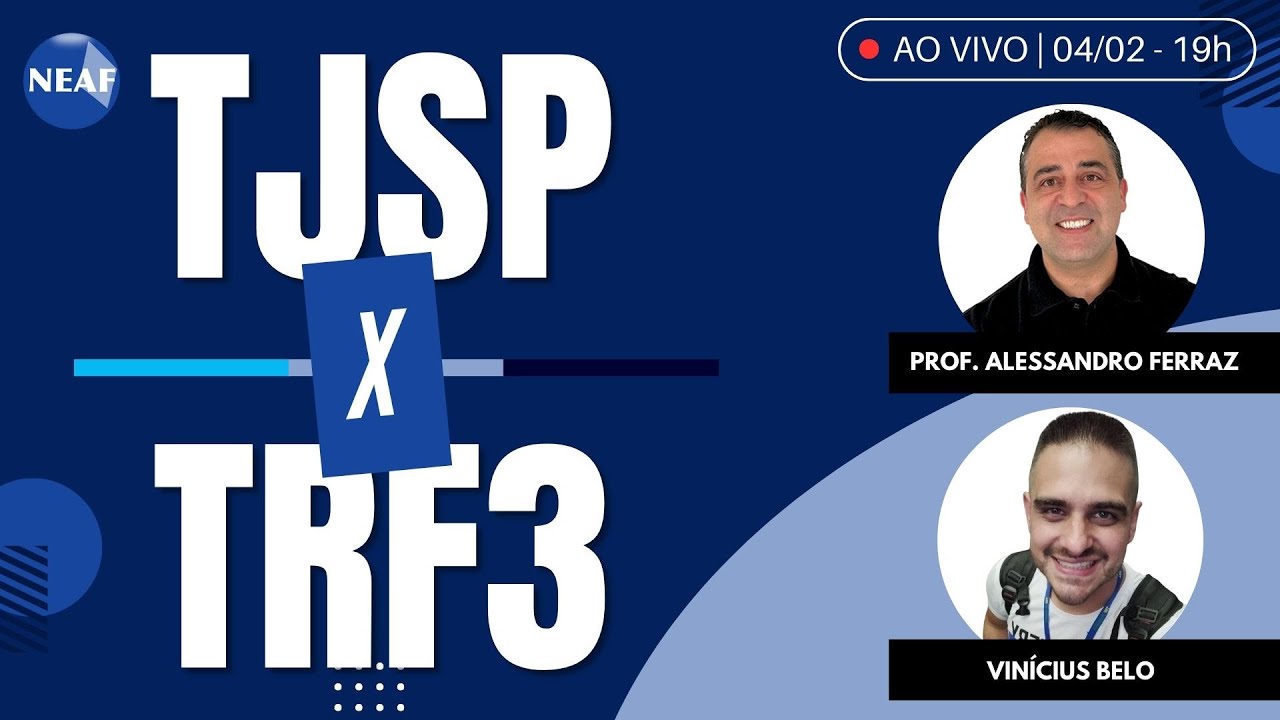 🔴 TJSP ou TRF3 | Qual Concurso devo fazer em 2026?