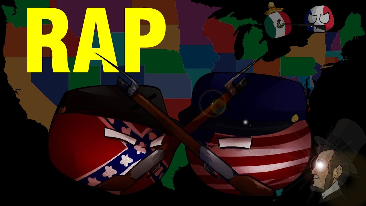 🇺🇸 RAP de La Guerra Civil Estadounidense 🏴☠️ | GUERRA de La SECESIÓN en un RAP | Aprende Rapeando