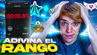 TE RETO A QUE ADIVINES EL RANGO DE ESTOS JUGADORES EN 1 SOLO MINUTO 🔥