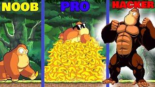 Banana Kong - NOOB vs PRO vs HACKER screenshot 5