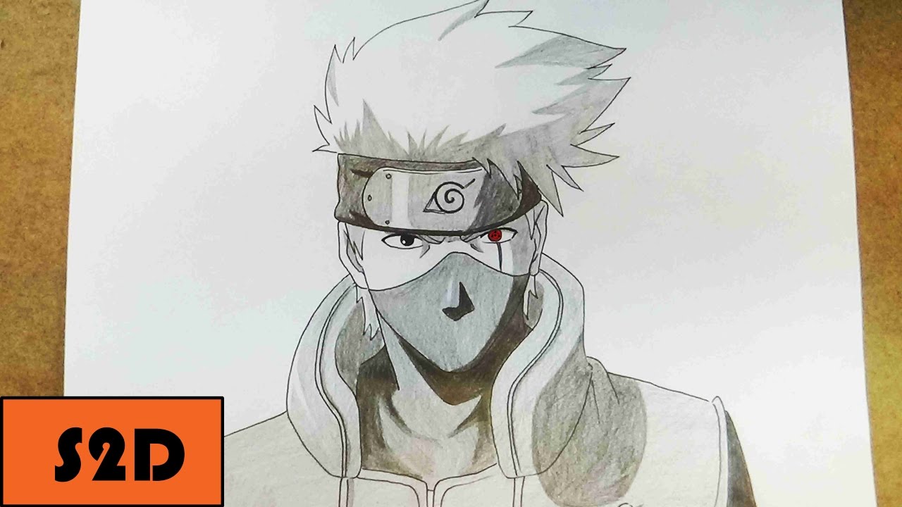 How To Draw Kakashi - YouTube