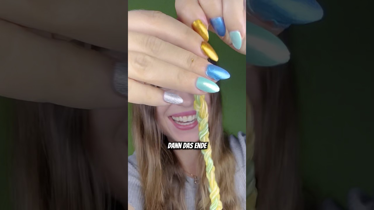 Haribo Schnecken Richtig Essen ⚠️🐌✅ #s&uuml;&szlig;igkeiten #essen #shorts