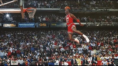 1988 NBA Slam Dunk Contest - Michael Jordan vs. Do...