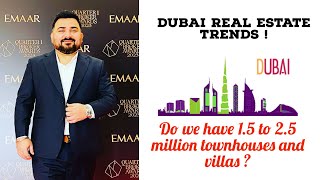 DUBAI REAL ESTATE TRENDS ! ECONOMIC PROJECTS BY BIG DEVELOPERS IN DUBAI.