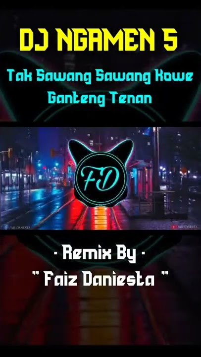 DJ NGAMEN 5 || Tak Sawang Sawang Kowe Ganteng Tenan #shorts