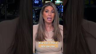 OWL Hits Record Lows, Adds Fog to Private Credit Picture #shorts