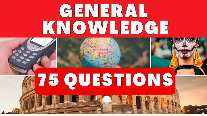 75 General Knowledge HARD Quiz Questions- ARE YOU SMART?