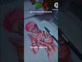 "🎨 Transforming a Blank Canvas into Sukuna! 👹✨ #Art #SpeedDrawing #JujutsuKaisen #Sukuna"