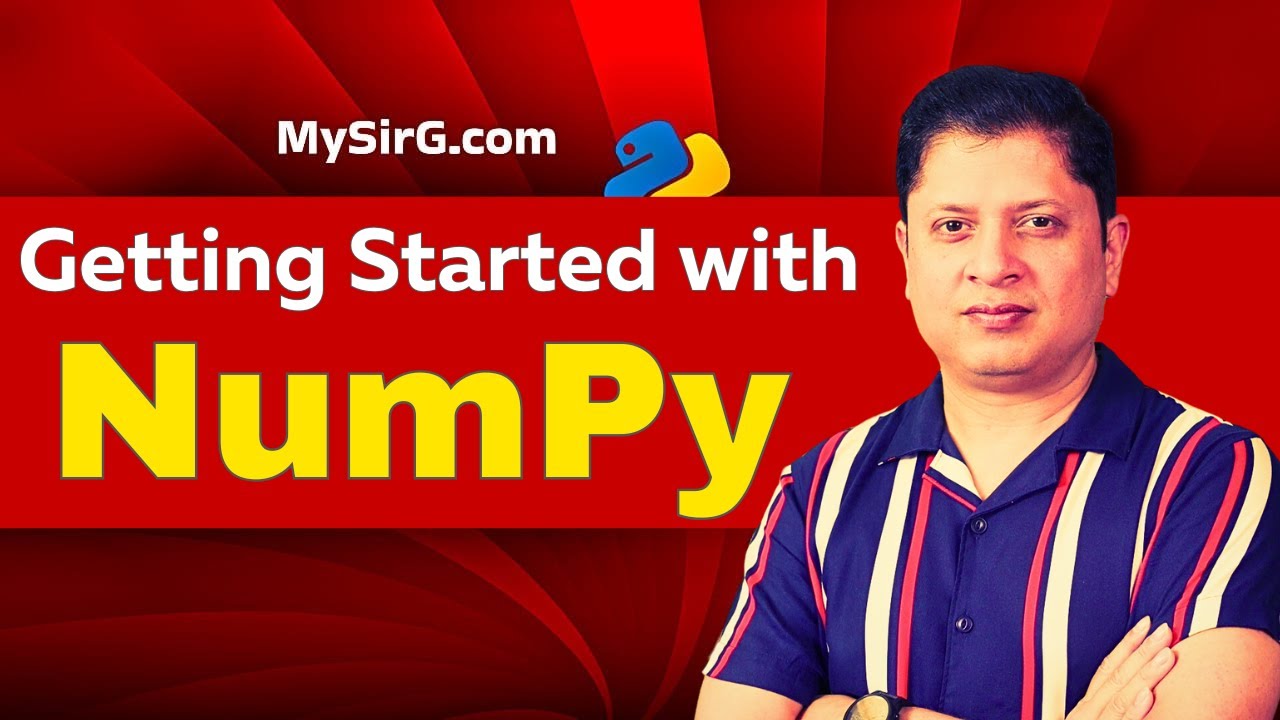 Getting Started with NumPy | Begin your AI Journey with NumPy - YouTube