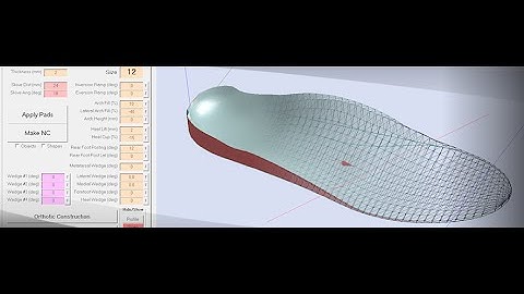 Lasercam Orthotics Tutorial - Changing Fences in the Editor