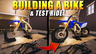 A New Game Where I Built A Bike And Test Rode It screenshot 3
