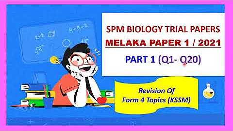 Biology Trial Papers Melaka Paper 1    2021