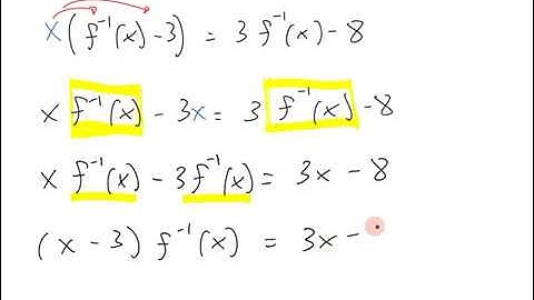 IB SL Math Topic 2 1 4 3 Self Inverse Functions