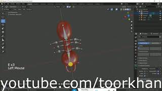 blender tutorial  rigging an ant, ant rigging in eevee, by toorkhan