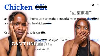 Searching up HILARIOUS Urban Dictionary Terms *TRAUMITIZING* Pt. 1