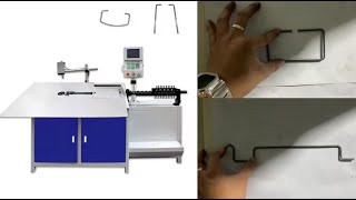 Customized High Precision 2D CNC 2 6mm Wire Bending Machine