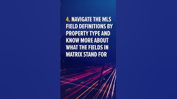 MLS Briefing in 60 Seconds   Matrix Fields