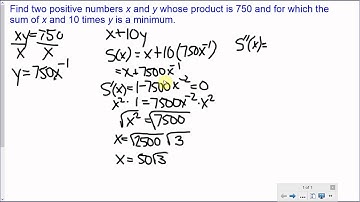 Optimization - Basics