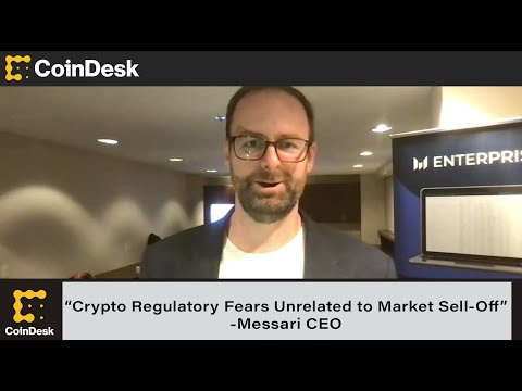 Messari CEO: 'Crypto Regulatory Fears Unrelated to Market Sell-Off'