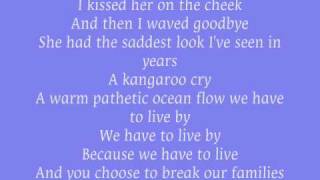 Blue October - Kangaroo Cry lyrics (Official NCIS Soundtrack) chords