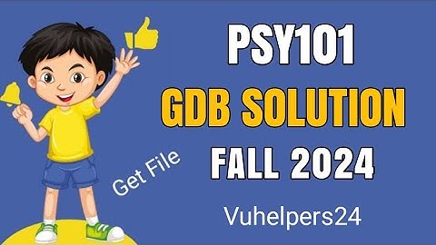 Psy101 GDB Fall 2024 || Psy101 GDB Solution || Psy101 GDB 2024 || Psy101 GDB