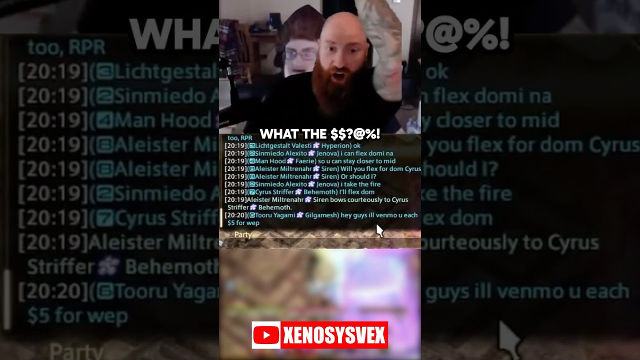 Ксено заметил что-то подозрительное в чате