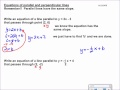 2.4P Writing Equations of Parallel and Perpindicular Lines