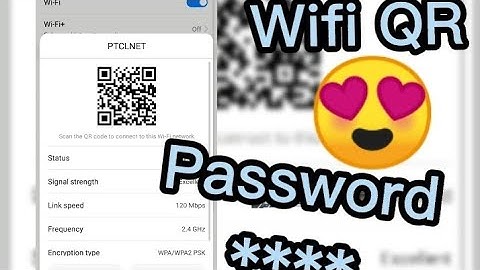 Wifi QR Password trick Huawei & Honor mobiles