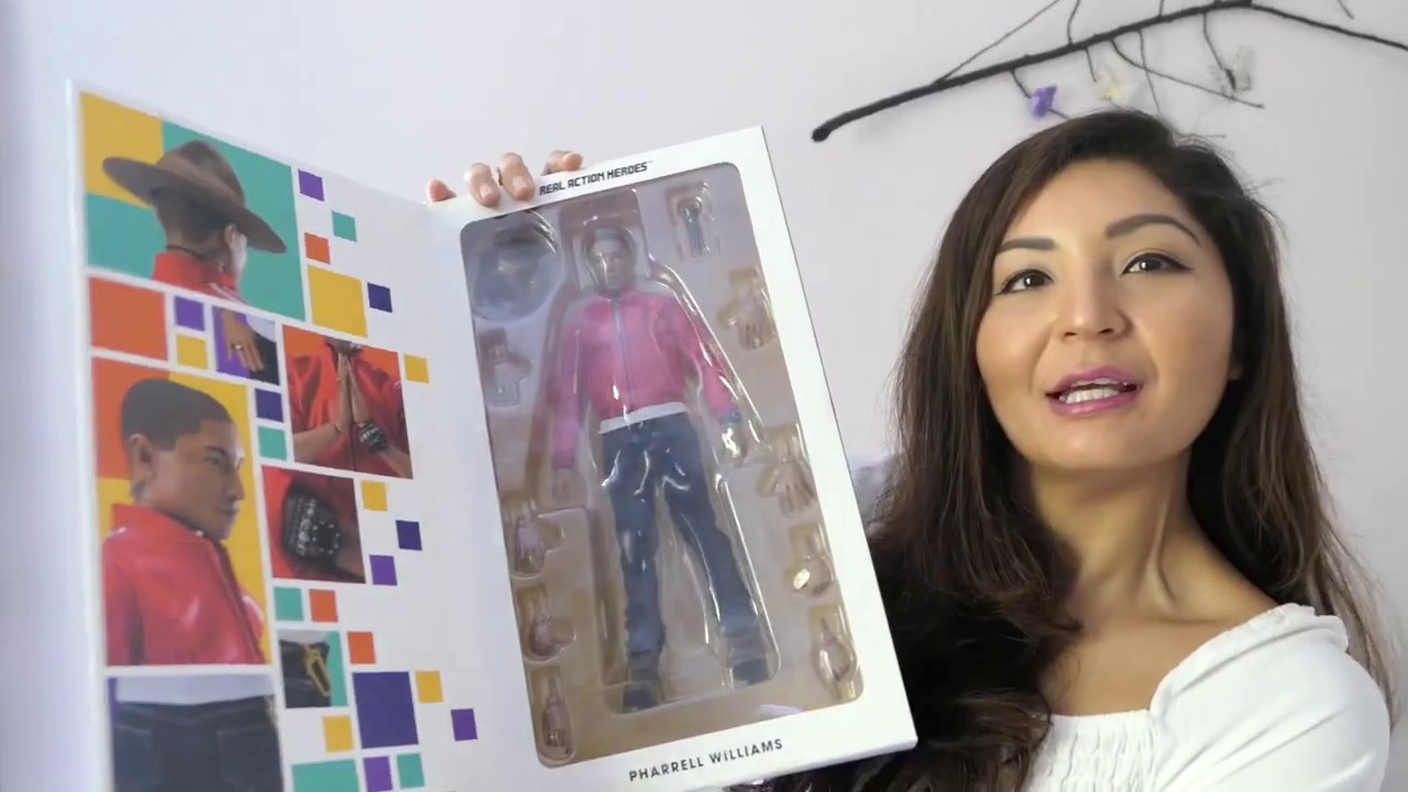 The Pharrell x Medicom Toy Action Figure - YouTube