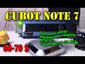 Cubot Note 7 полный обзор