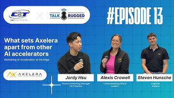 Talk Rugged Ep.13 | C&T and Axelera Highlight Ultra-Efficient Edge AI Acceleration at COMPUTEX 2025