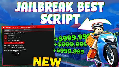 *NEW* JailBreak Script (PASTEBIN 2025) ( AUTOROB , INFINITE MONEY , AUTOFARM )