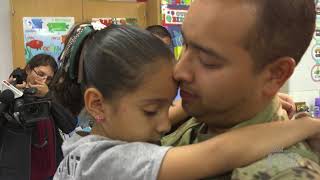 Surprise Military Homecoming at Long Elementary