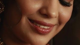 Malayalam Model Actress Srinda Arhaan Beautiful Lips Closeup