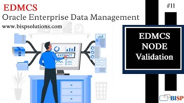 EDMCS NODE Validation | Oracle EDMCS Tutorial | Oracle EDMCS Data Chain  Object | Oracle EDMCS BISP