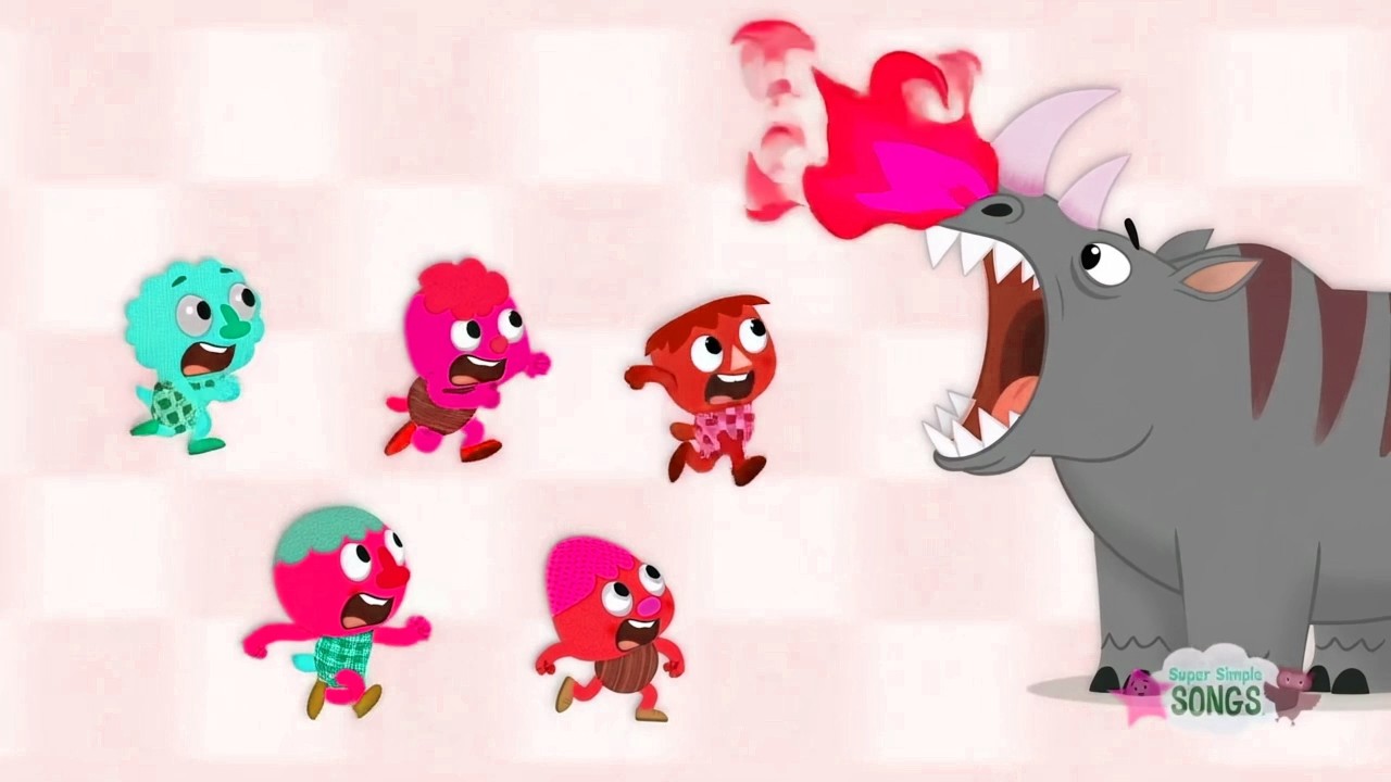 Noodle & Pals Walking Walking Rhino Running Away | Sponsored By: Klasky Csupo 2001 Effects