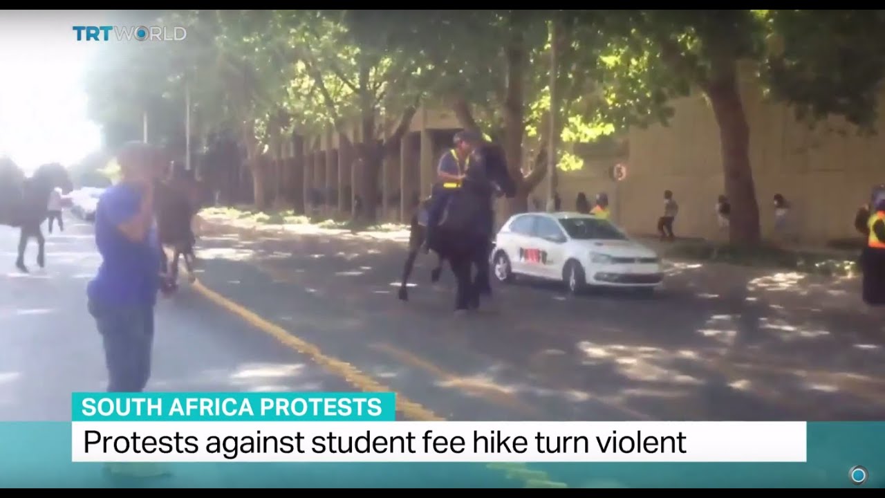 South Africa Protests: Protests against student fee hike turn violent