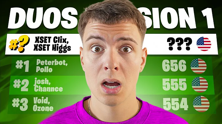 Clix DOMINATES Duo Division 1 Cash Cup  🏆