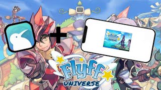 Flyff Universe 5 tab using Mobile phone on Kiwi Browser👌