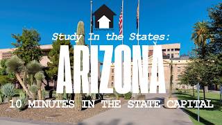 Study in the States | Phoenix, Arizona 🌵| 10-Minute Study Timer | Arizona State Capital