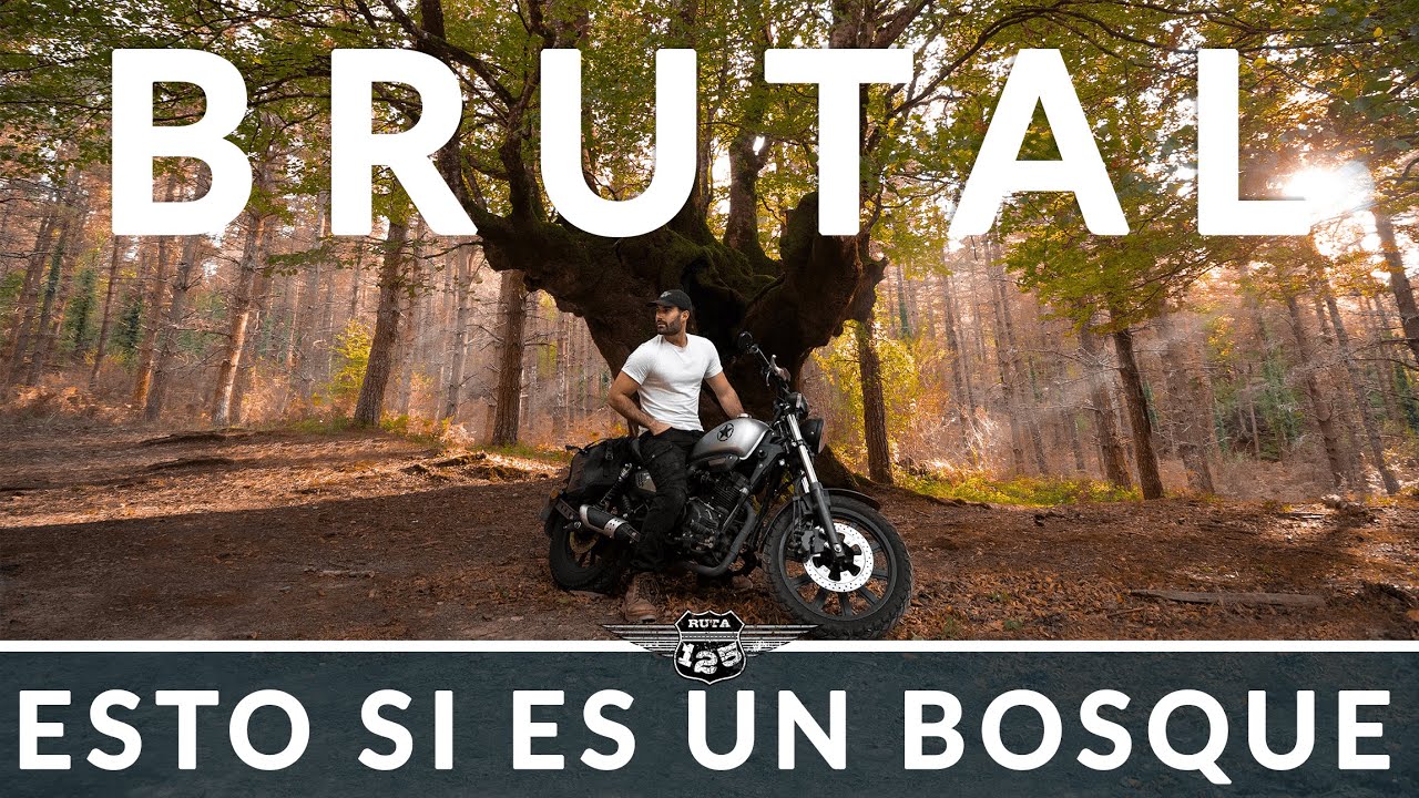 Una RUTA INCREIBLE en MOTO 125