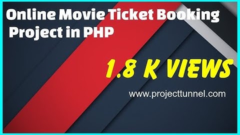Online movie ticket booking system source code