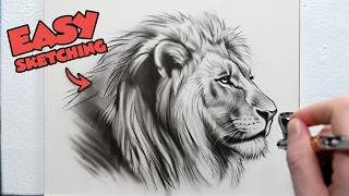 Tips & TRICKS for SKETCHing a LION!
