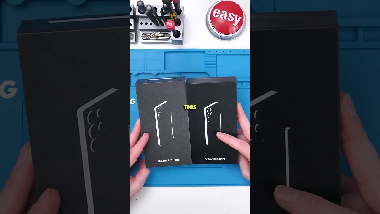 The Fake S25 Ultra Box Looks Better Than The Real? #Shorts