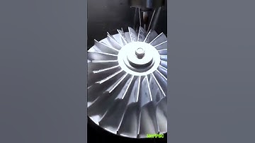 5-axis CNC Milling with HIPPSC Shrink-Fit Tool Holder  #cnc #machinery #satisfying #machining