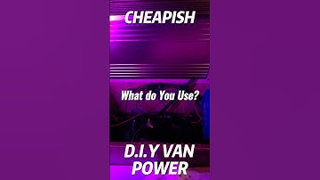 Easy & Cheap Solar Power Setup for a Mini Van ⚡️🔋 | Simple DIY Off-Grid System #OffGrid  #vanlife