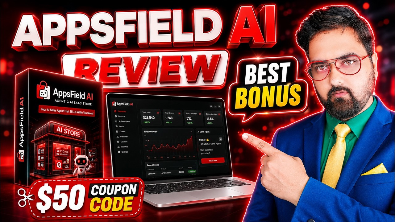 AppsField AI Review | AI SAAS Store Builder With AI Agent